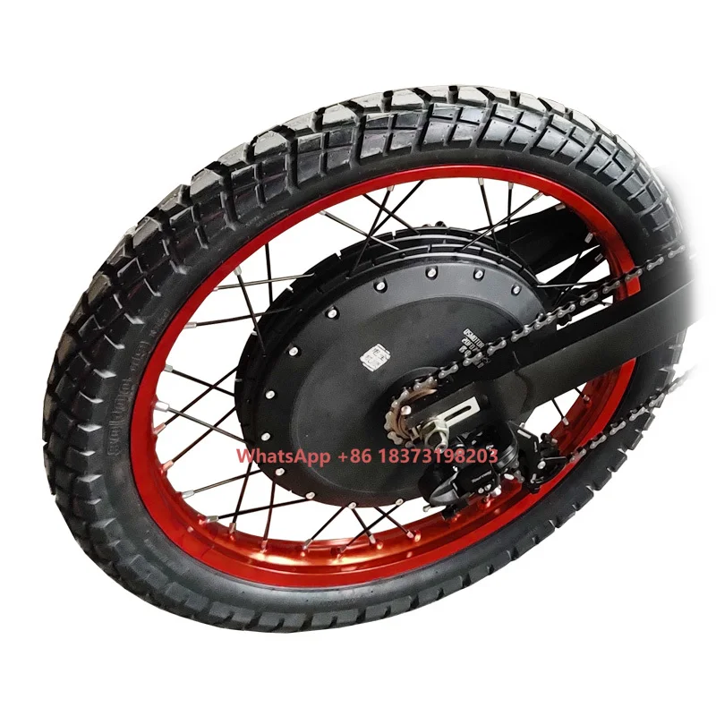 12000W Electric Motorcycle Hub Motor - QS273 Elektrikli Motosiklet/Bisiklet Dönüşüm Kiti, 8000W/12000W/15000W