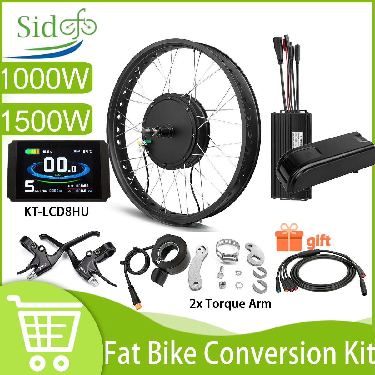 Fat Elektrikli Bisiklet 48V 15 - Fat Tire Electric Bike Conversion Kit 1500W incelemesi ve fiyatı